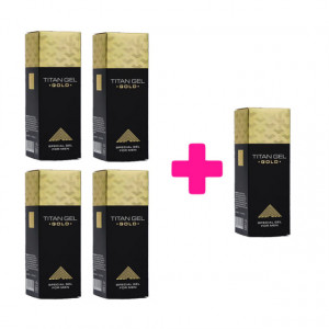 4+1 GRATIS i Titan Gel Gold