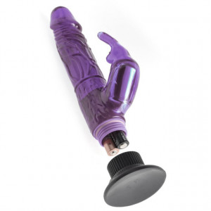 Ljubičasti Zeka Vibro Dildo | Deluxe Bunny