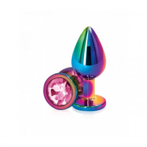 Mali metalni analni dildo sa cirkonom | Diamond Butt Plug S