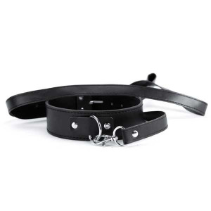 Povodac | Collar and leash black