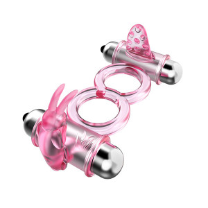 Vibro prsten za penis i testise | Bunny Snuggles