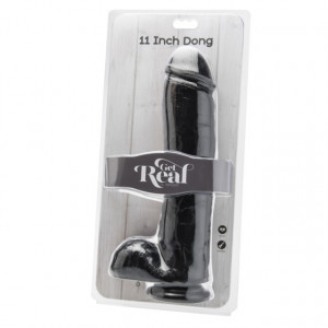 Crni Realistični Dildo 28cm | Dildo 11 inch with Balls