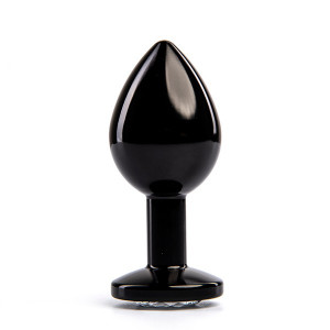 Metalni analni dildo | crni