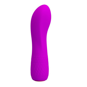Ljubičasti silikonski vibrator