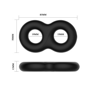 Silikonski prsten za penis i testise