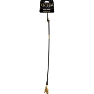 Bič | FF GOLD RIDING CROP BLACK