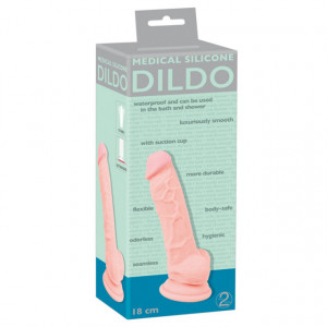 Dildo od medicinskog silikona 18cm | Medical Silicone Dildo