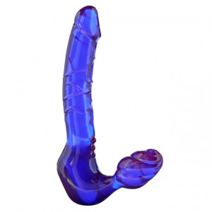 Plavi Dupli Strap on | Bend Over Boyfriend