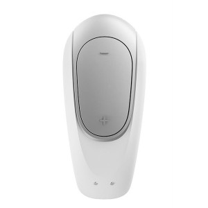 Vibrator za parove sa bežičnim daljinskim | SATISFYER DOUBLE FUN WHITE