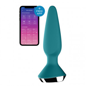 Analni vibrator | SATISFYER PLUG-ILICIOUS 1 PETROL