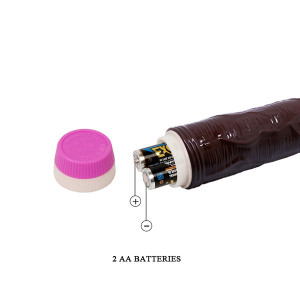 Crni Vibrator 23cm | Waves of Pleasure