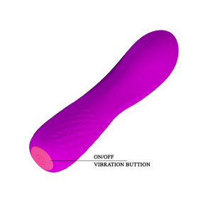 Ljubičasti silikonski vibrator