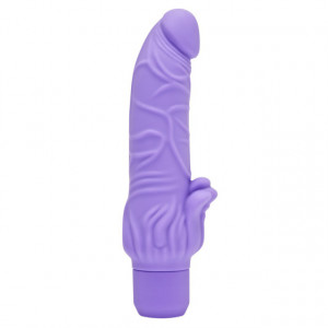 Ljubičasti silikonski vibrator 22cm | Classic Stim Vibrator