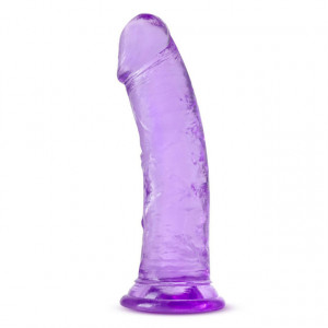 Ljubičasti TPE Dildo 20cm | B YOURS PLUS 8 INCH