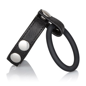 Podešavajući prsten za penis i testise | Medium Leather Ball Spreader
