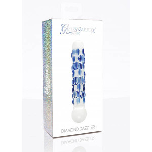 Stakleni dildo | Glass Diamond Dazzler