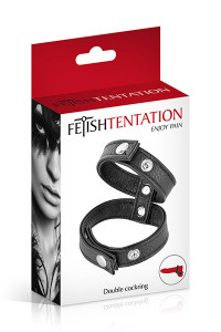 Podesivi prsten za penis i testise | Double Cockring