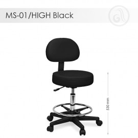 Pomocna Stolica MS01/H crna za Ordinacije