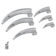 Lringoskop Spatule Set Fiber Optic Megaray