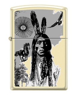 Зажигалка Zippo Indian Portrait