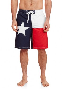 Плавки шорты (Board Shorts) Texas Flag