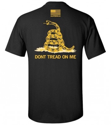 Футболка Gadsden and Culpeper - Dont Tread on Me Black