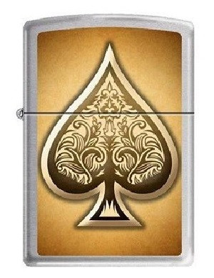 Зажигалка Zippo 0247 Poker Ace of Spades