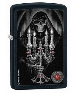 Зажигалка Zippo 28857 Anne Stokes Death with Сandles