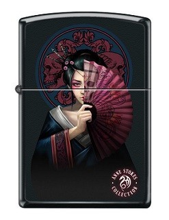 Зажигалка Zippo 46839 Anne Stokes Geisha Girl
