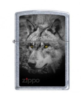 Зажигалка Zippo 5179 Black and White Wolf