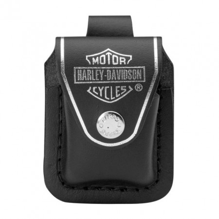 Чехол для зажигалки Zippo на петле "Harley Davidson" HDPBK