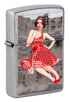 Зажигалка Zippo 81125 Pin Up Polka Dot Dress