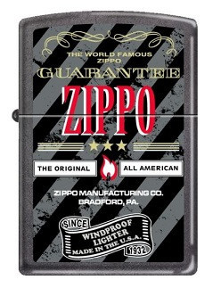 Зажигалка Zippo 28378 World Famous Guarantee