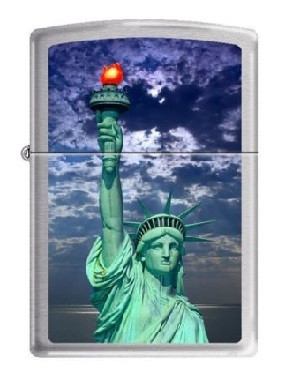 Зажигалка Zippo 3649 New York Statue