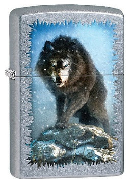 Зажигалка Zippo 207 Wolf Design