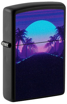 Зажигалка Zippo 49809 Sunset Black Light Design