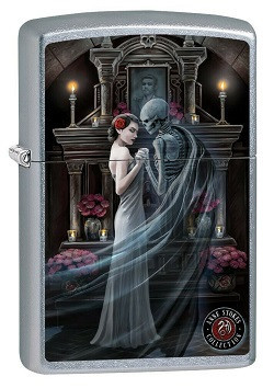 Зажигалка Zippo 80887 Anne Stokes Skeleton Wedding