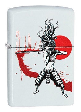 Зажигалка Zippo Samurai Girl