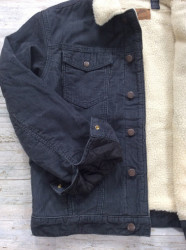 Вельветовая куртка Wrangler 112318282 Sherpa