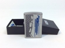 Зажигалка Zippo 200 Ford Mustang Rolled Diamondplate