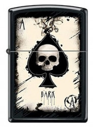 Зажигалка Zippo 218 Skull Ace