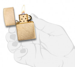 Зажигалка Zippo 29830 Herringbone Sweep Brass