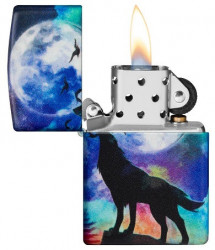 Зажигалка Zippo 49683 Wolf 540 Color Design