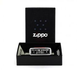 Зажигалка Zippo 5179 Black and White Wolf