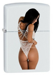 Зажигалка Zippo 79908 Sexy Brunette Girl