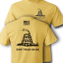 Футболка Gadsden and Culpeper - Dont Tread on Me Gold