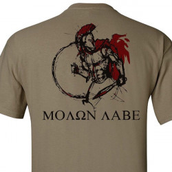 Футболка Spartan Warrior Molon Labe