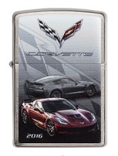 Зажигалка Zippo Сhevy Corvette 2016 Z06