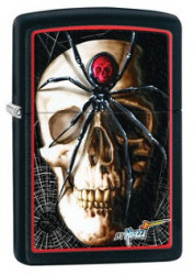 Зажигалка Zippo 28627 Mazzi Skull and Spider