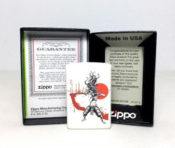 Зажигалка Zippo Samurai Girl